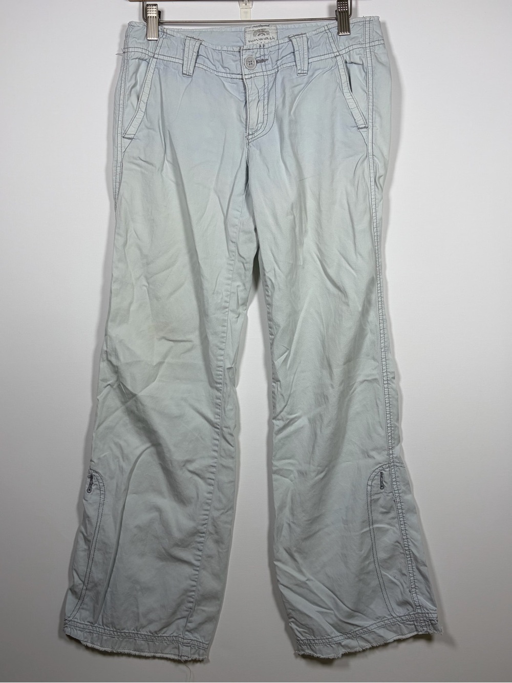 Vintage American Eagle Outfitters Sunchaser Light Blue Wide Leg Pants